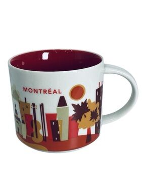 🐸 Starbucks You Are Here - Montréal Ceramic Mug NWT